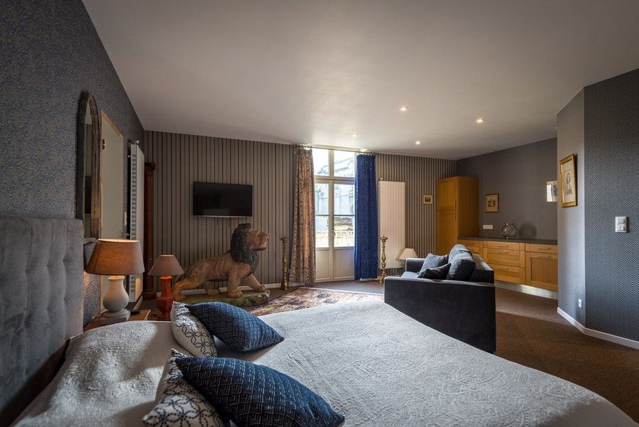 Location d'appartement de vacances avec vue sur le château de Saumur