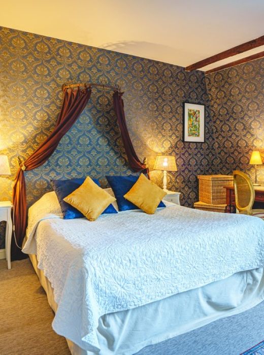 Suite de luxe avec vue sur la Loire au Patio Saumur