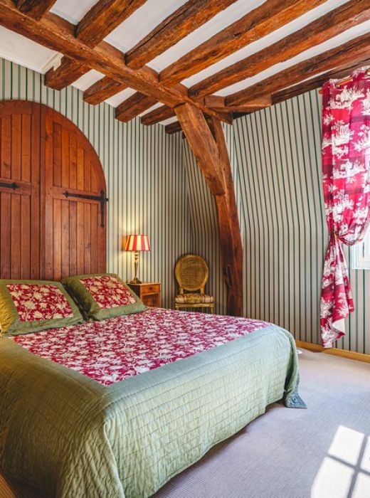 Suite de luxe avec vue sur la Loire au Patio Saumur