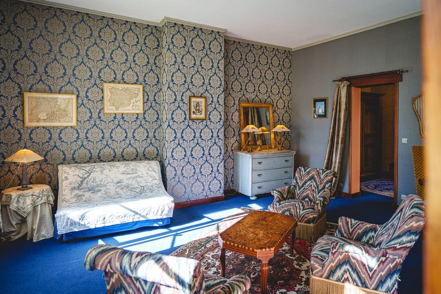Chambre hote de charme Suite Bleue vue Loire Saumur