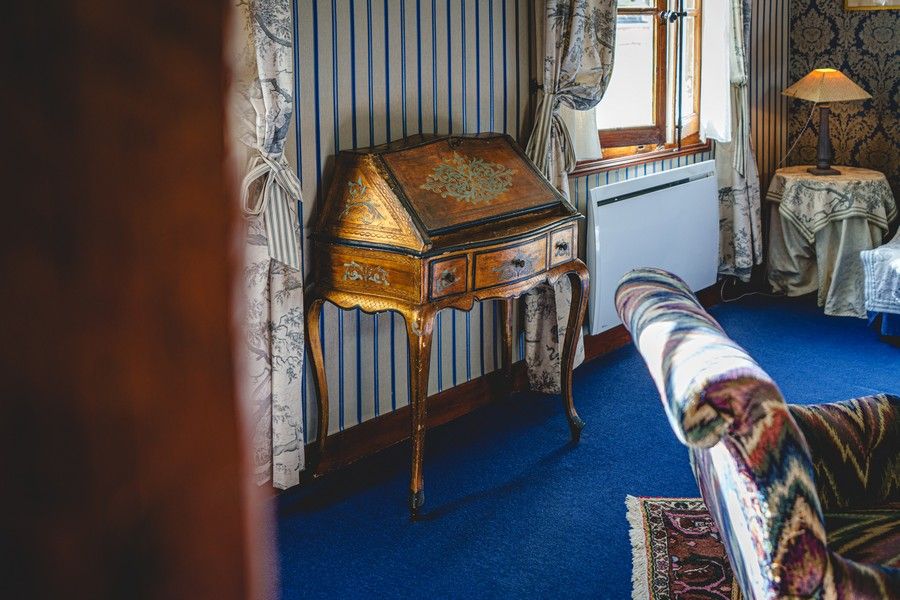 Chambre hote de charme Suite Bleue vue Loire Saumur