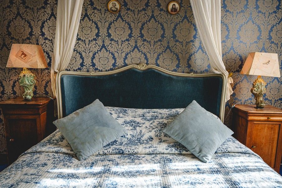 Chambre hôte de charme Suite Bleue vue Loire Saumur